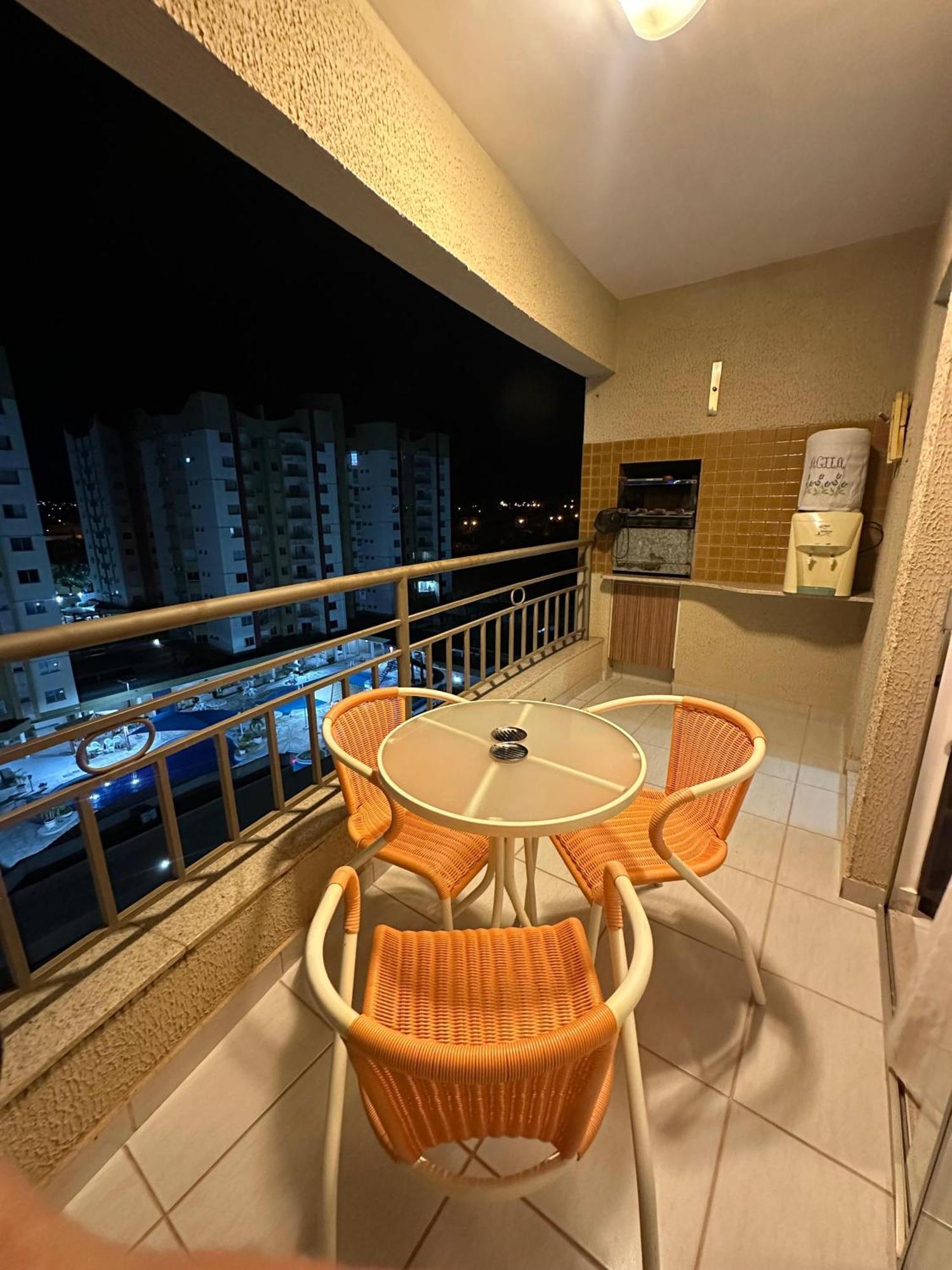 Caldas Novas - Prive Das Thermas II - Apto 3 Quartos - Parque Aquatico Aparthotel Ngoại thất bức ảnh