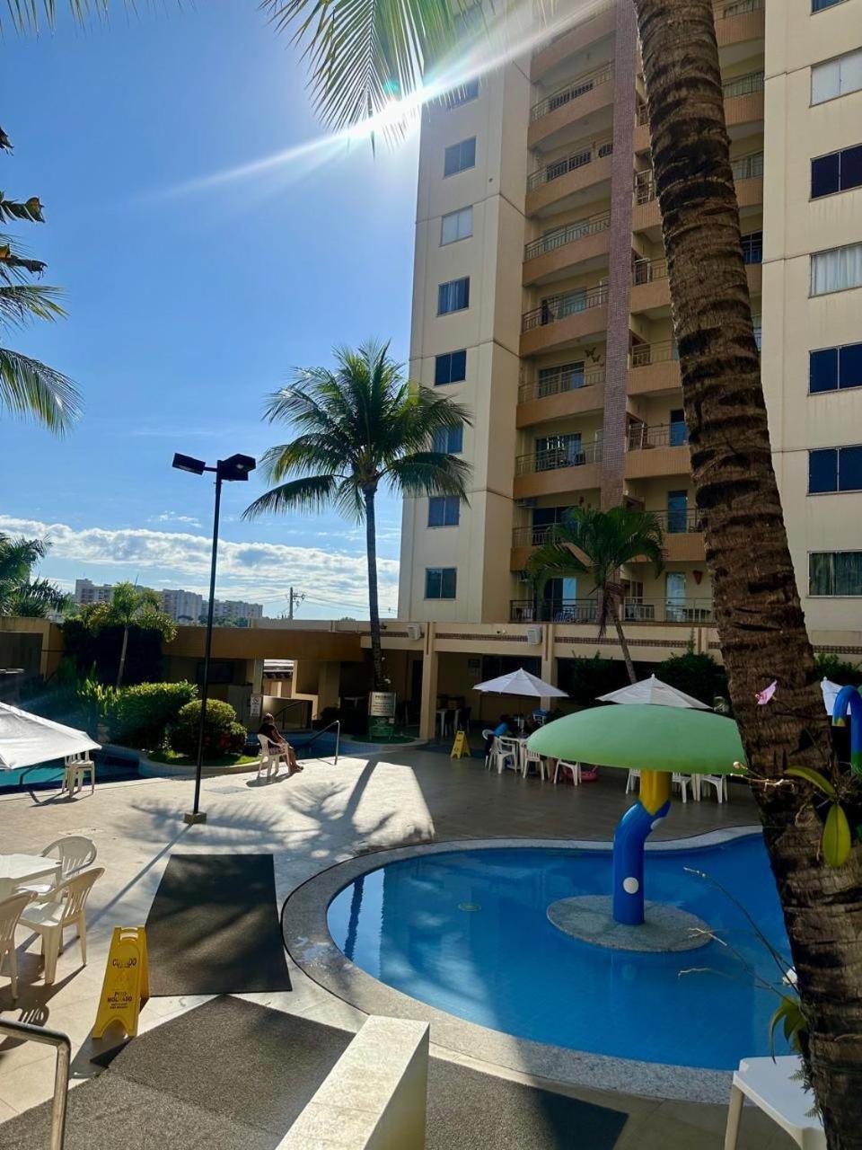 Caldas Novas - Prive Das Thermas II - Apto 3 Quartos - Parque Aquatico Aparthotel Ngoại thất bức ảnh