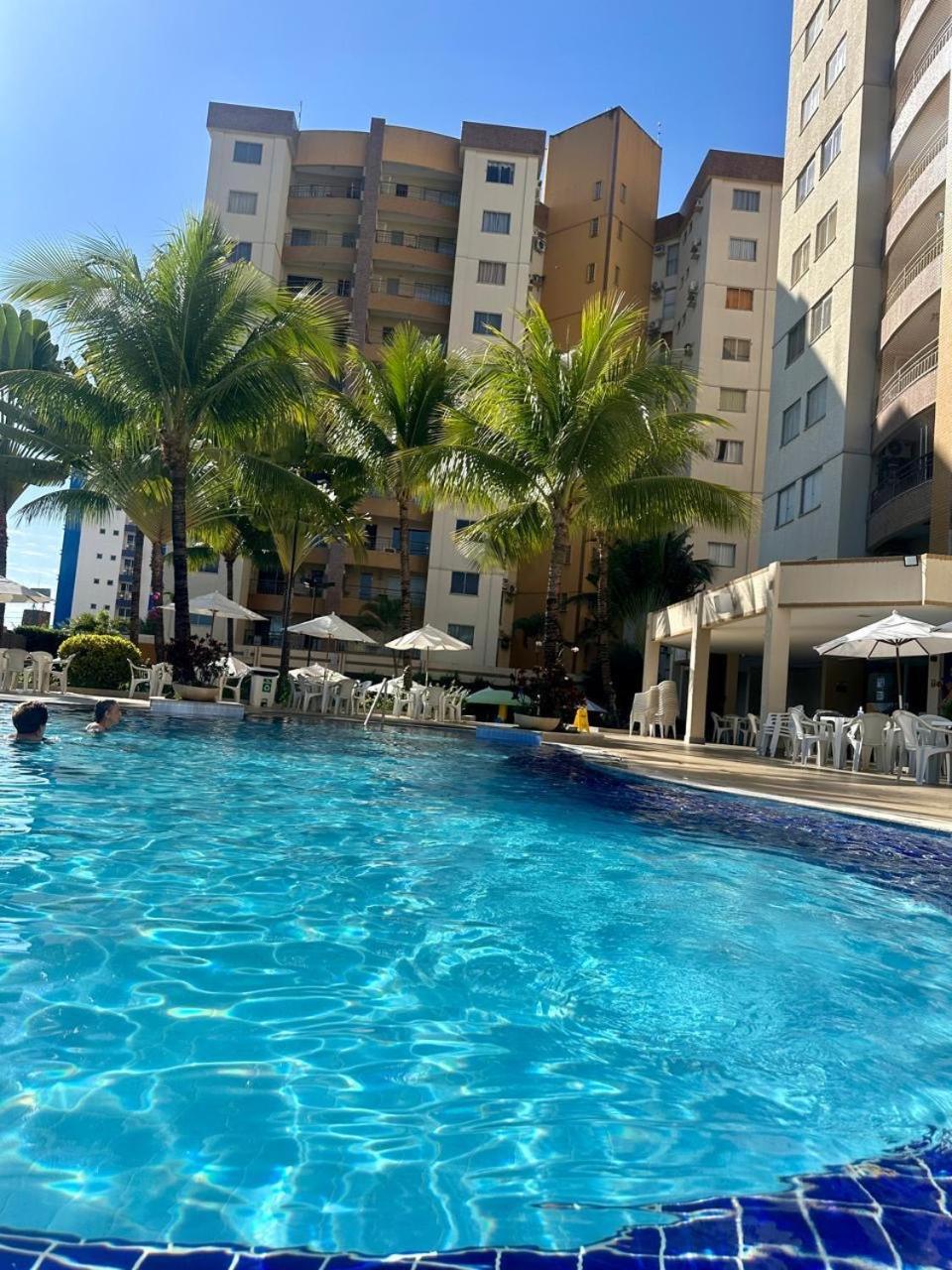 Caldas Novas - Prive Das Thermas II - Apto 3 Quartos - Parque Aquatico Aparthotel Ngoại thất bức ảnh