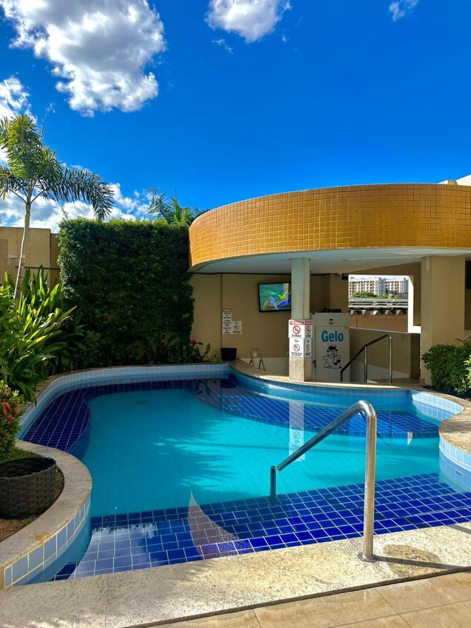 Caldas Novas - Prive Das Thermas II - Apto 3 Quartos - Parque Aquatico Aparthotel Ngoại thất bức ảnh
